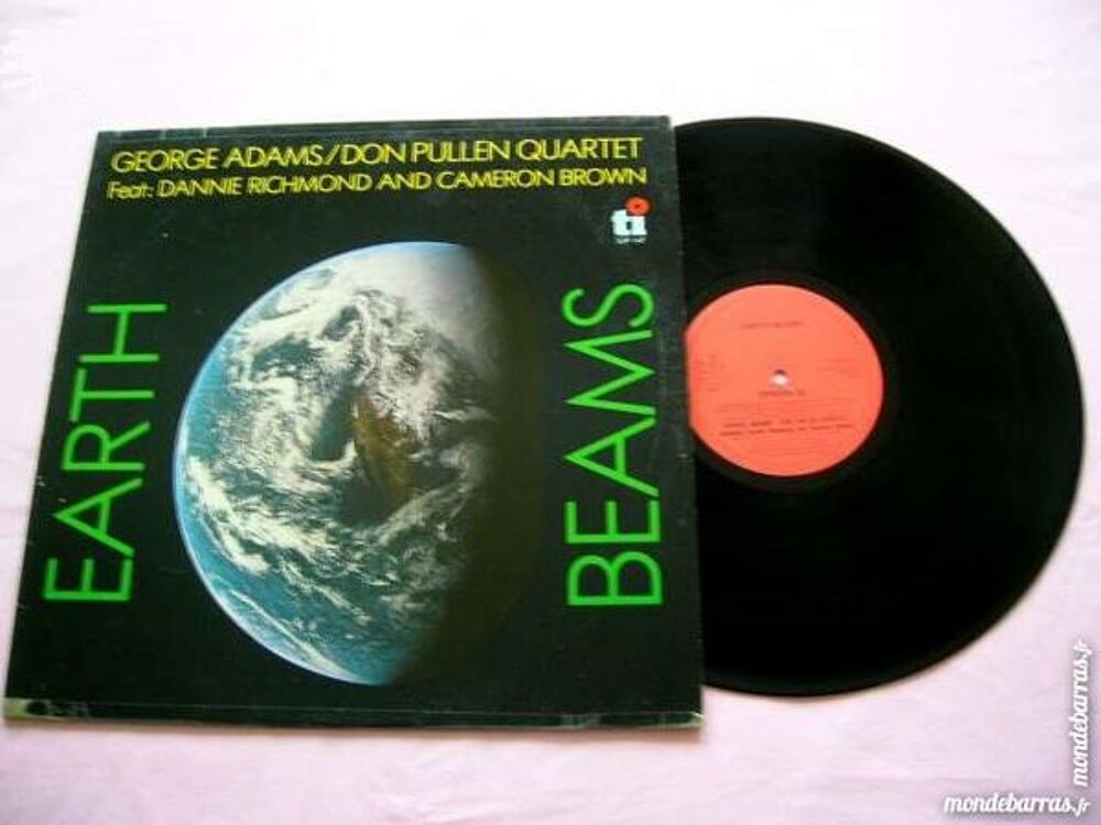 33 TOURS GEORGE ADAMS/DON PULLEN Earth Beams CD et vinyles