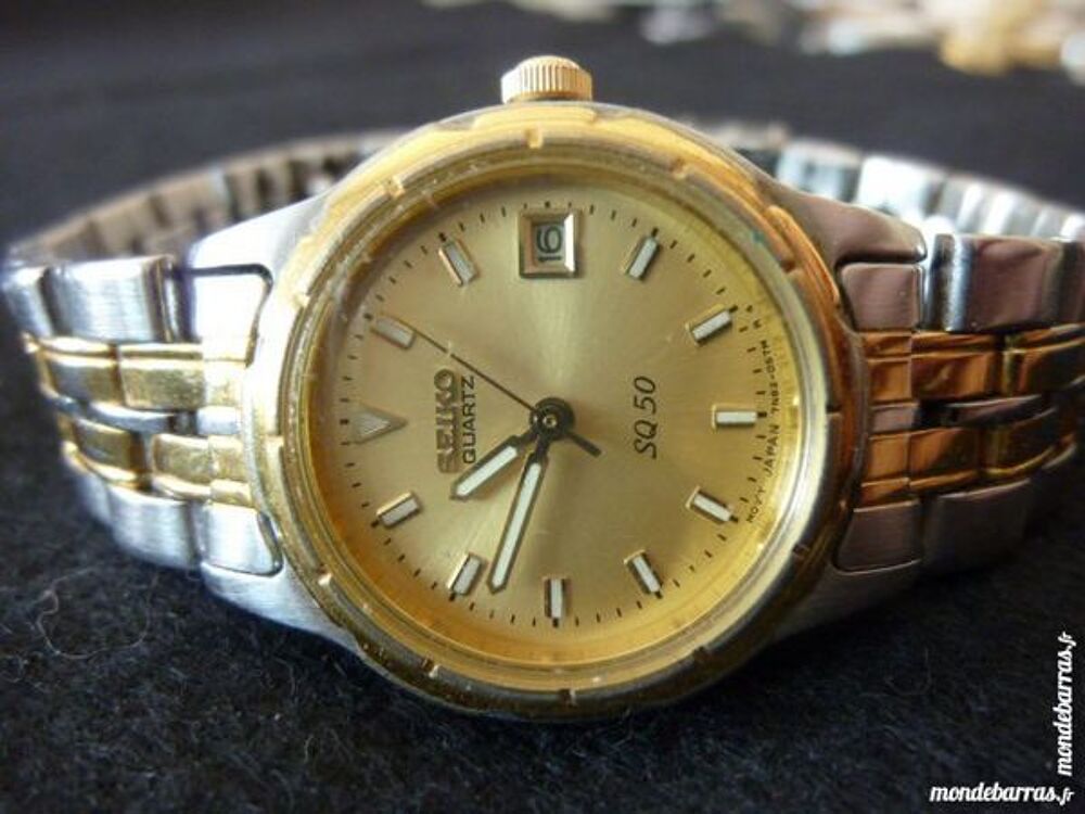 SEIKO SQ50 7N82 montre analogique Dame SEI0216 Bijoux et montres