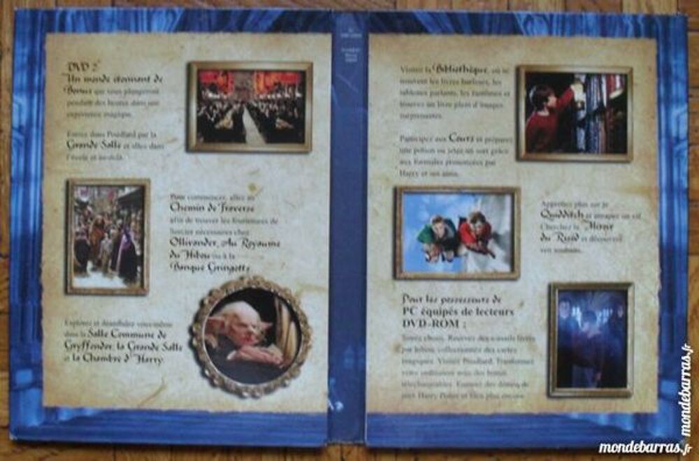 Coffret 2 DVD Harry POTTER &agrave; l'&eacute;cole des sorciers DVD et blu-ray