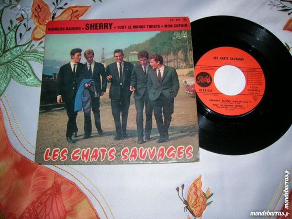 EP LES CHATS SAUVAGES Sherry CD et vinyles