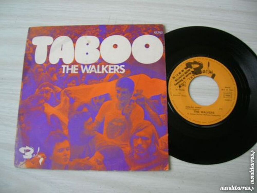45 TOURS THE WALKERS Taboo - TRES RARE CD et vinyles