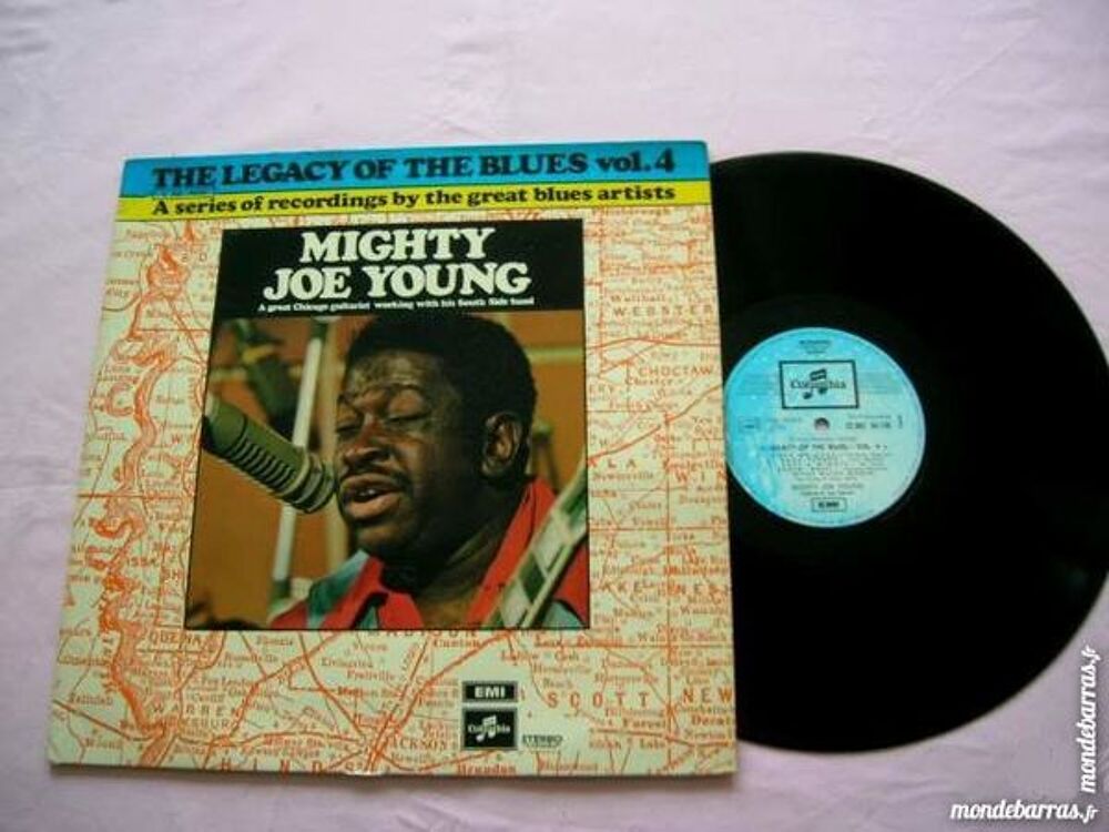 33 TOURS MIGHTY JOE YOUNG The legacy of the blues CD et vinyles
