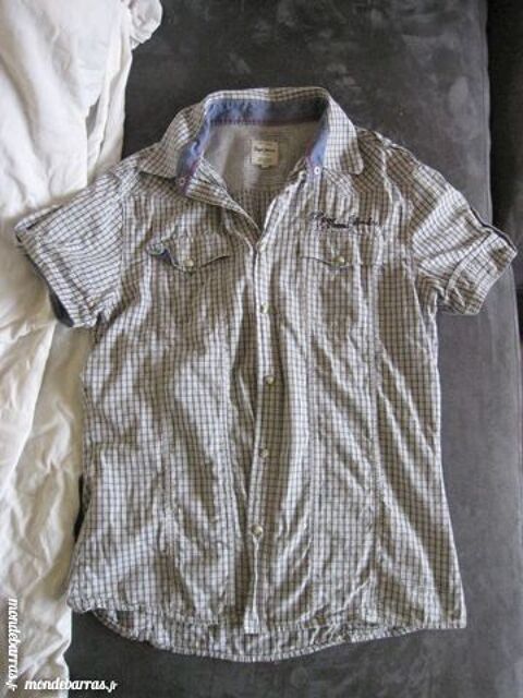Chemise Pepe Jeans Manches Courtes Coton L Bleu Ho 10 Chalon-sur-Sane (71)