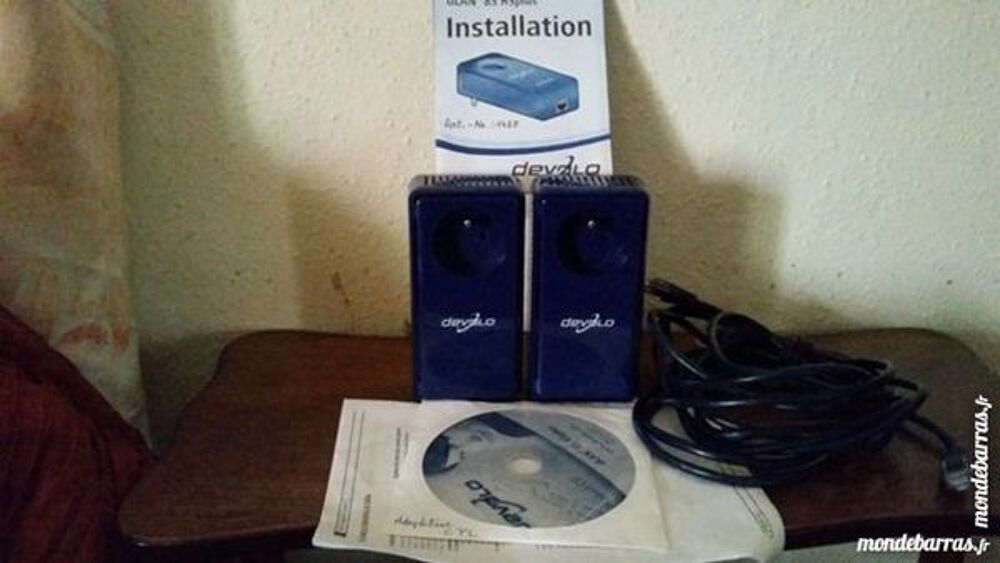 2 Prises CPL devolo 85 Mbits/s Matériel informatique