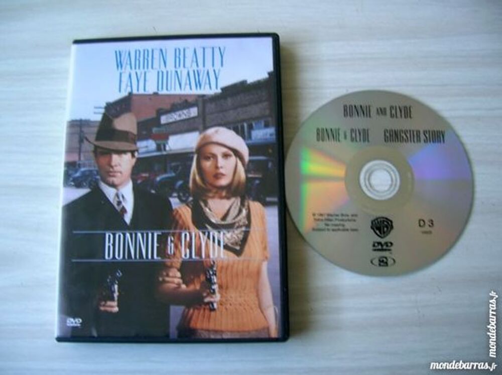 DVD BONNIE AND CLYDE - BEATTY/DUNAWAY DVD et blu-ray