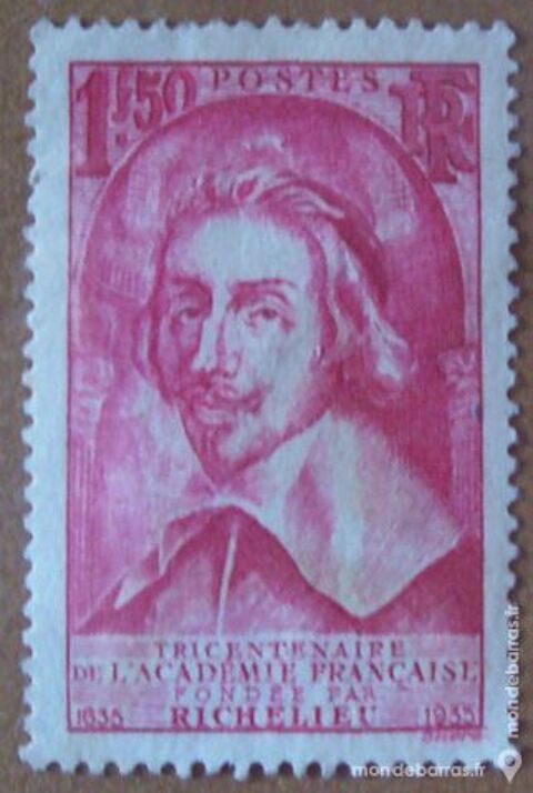 Timbre neuf N 305 Richelieu 30 Montreuil (93)