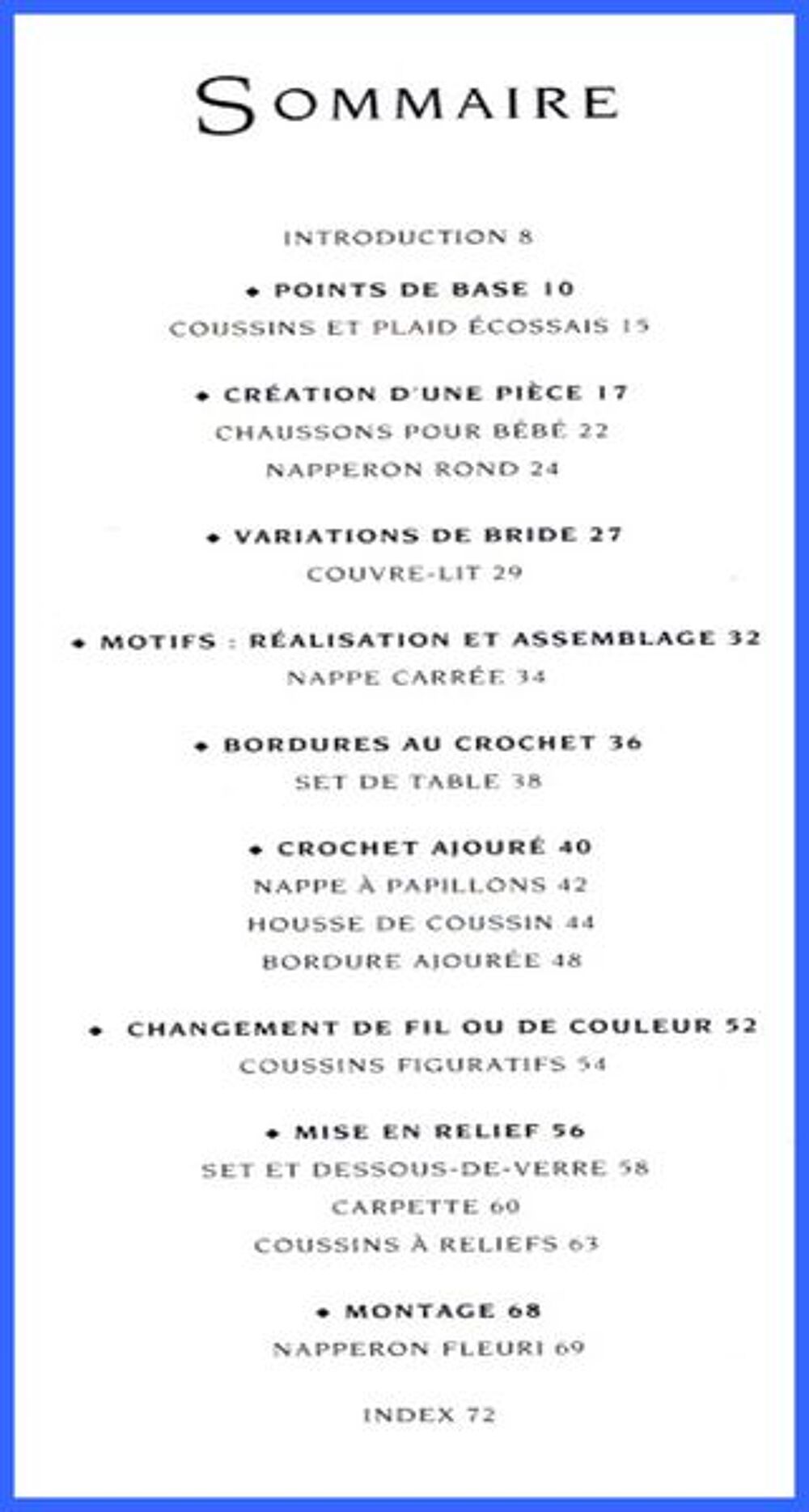 APPRENEZ LE CROCHET - COUTURE / prixportcompris Livres et BD