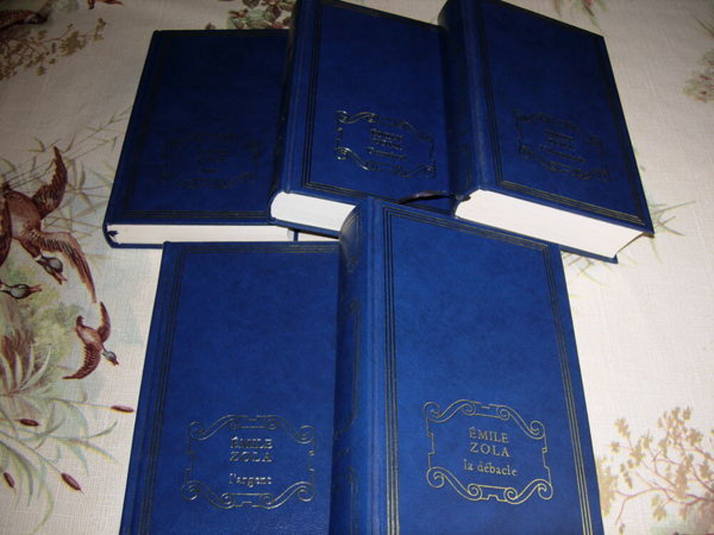 Lot de 5 livres d'Emile ZOLA Livres et BD