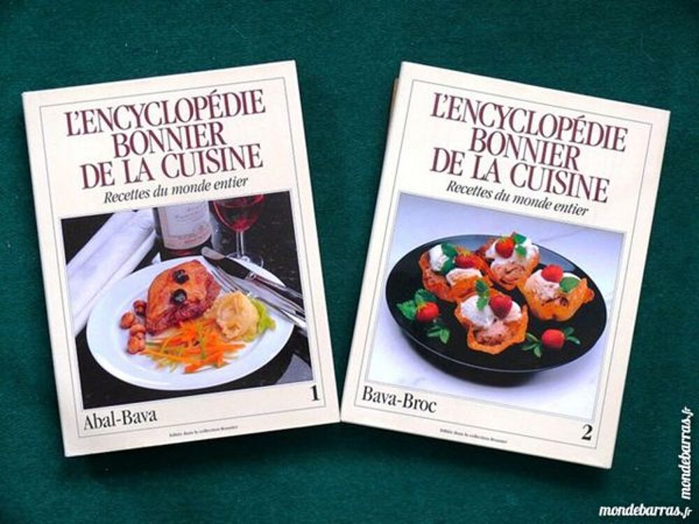 CUISINE - encyclop&eacute;die BONNIER Livres et BD