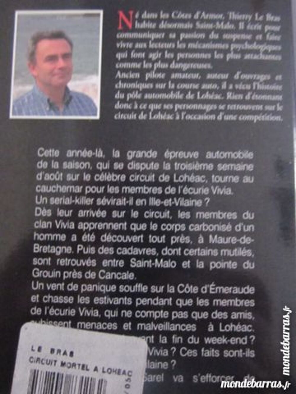 CIRCUIT MORTEL A LOHEAC policier BREIZH NOIR Livres et BD