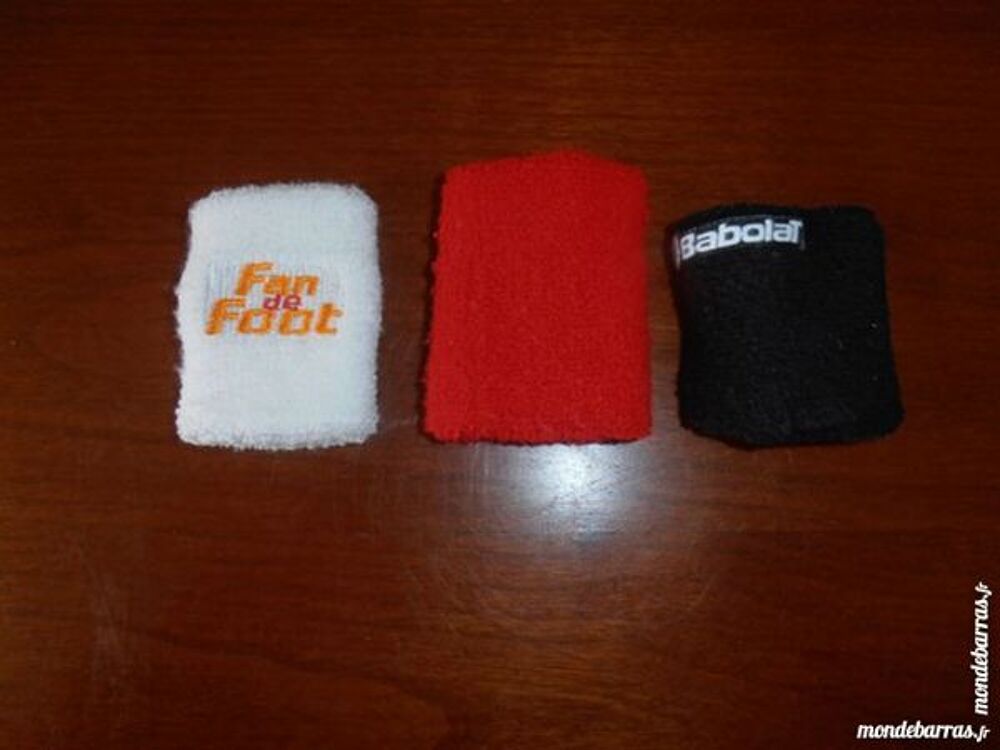 3 serre-poignet Sports