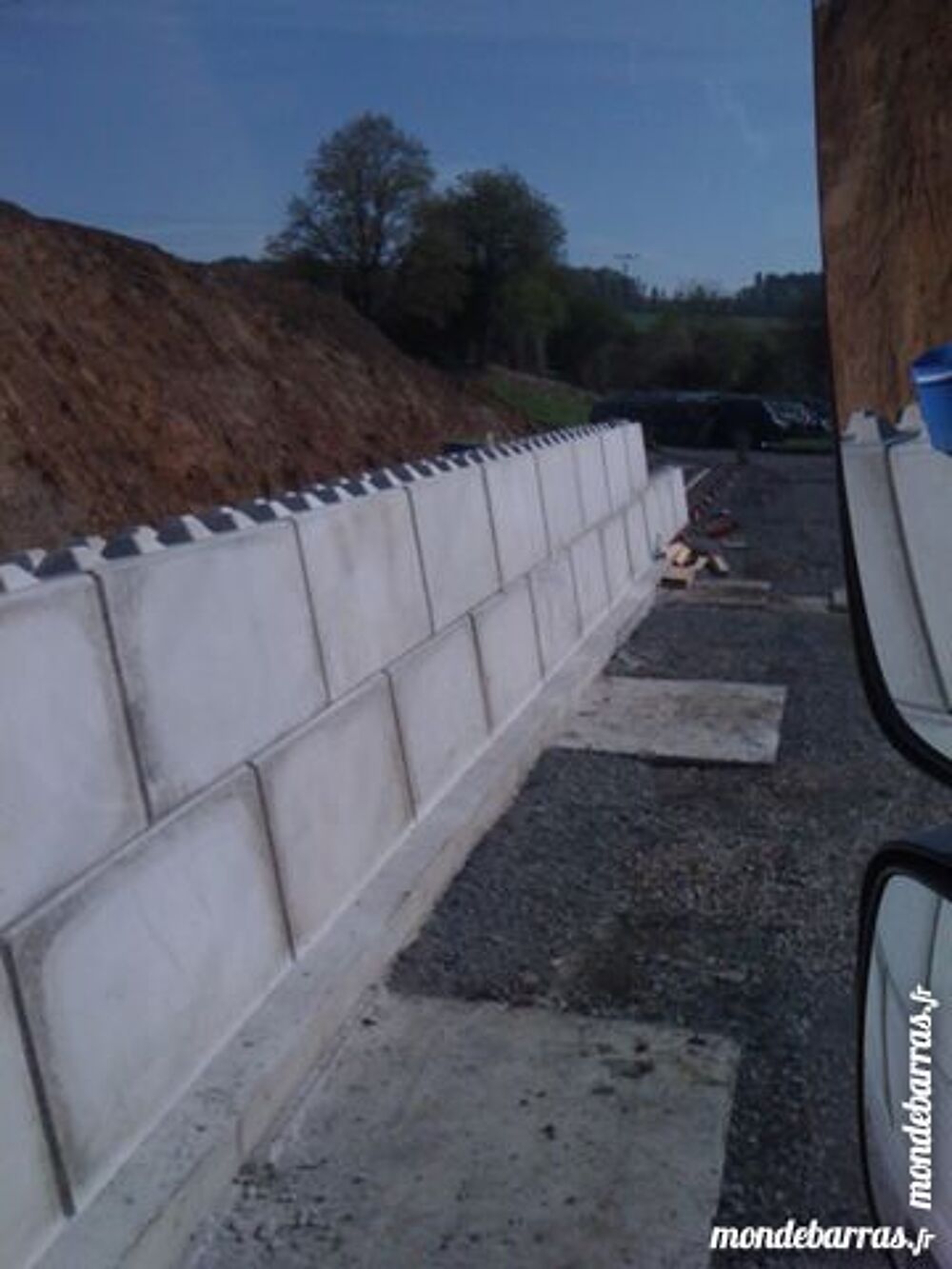 mur b&eacute;ton sout&egrave;nement ou autres Bricolage