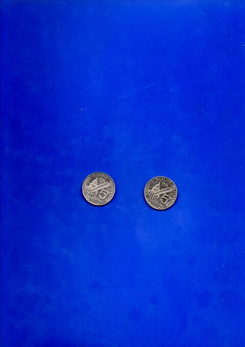 pi�ces 5 francs 1994 0 Gennevilliers (92)