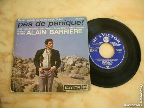 EP ALAIN BARRIERE Pas de panique ! MUSIQUE DU FILM 9 Nantes (44)