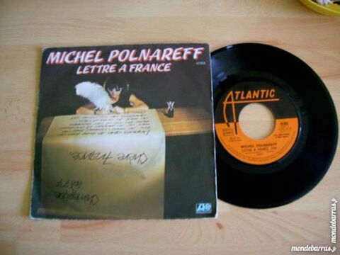 45 TOURS MICHEL POLNAREFF Lettre � France 8 Nantes (44)