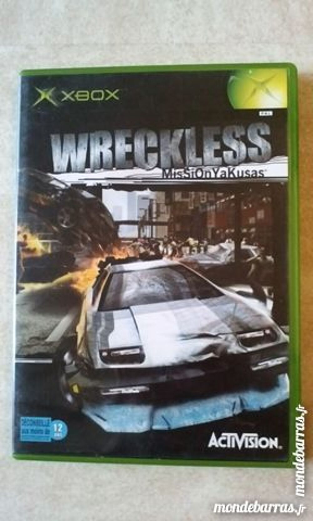WRECKLESS MISSION YAKUSAS (12+) XBOX Consoles et jeux vidos
