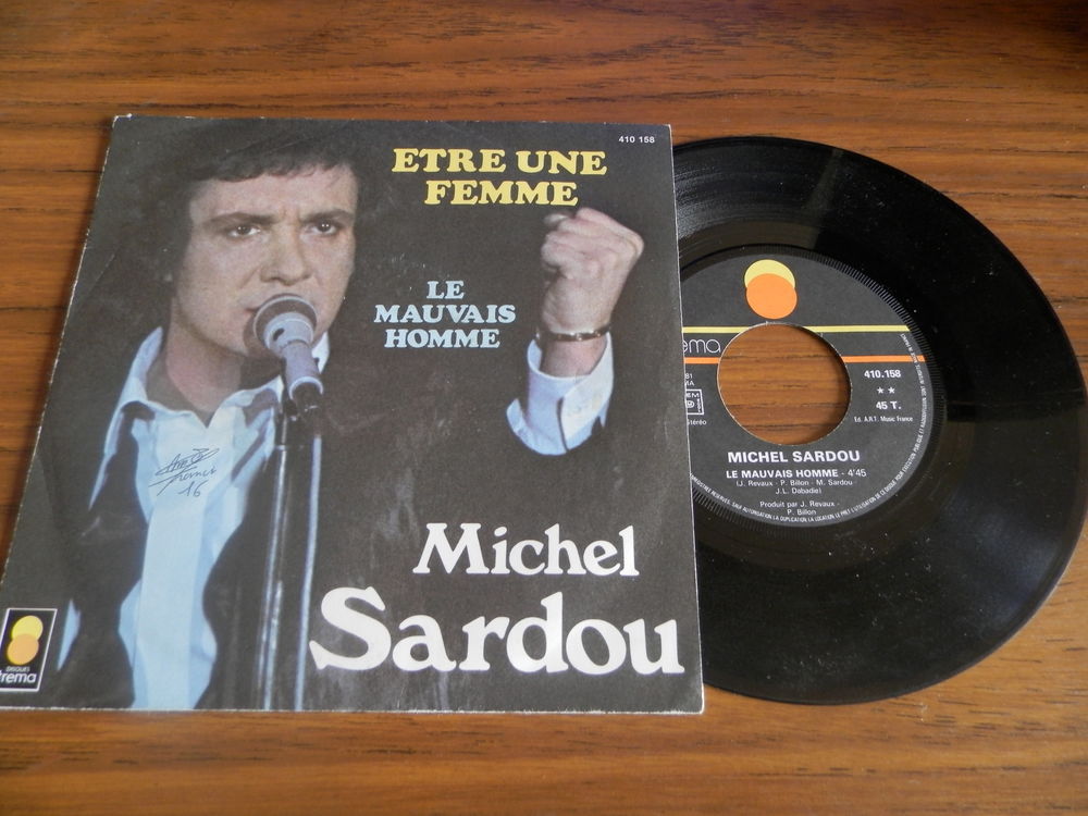Michel Sardou - Etre une femme / le mauvais homme CD et vinyles
