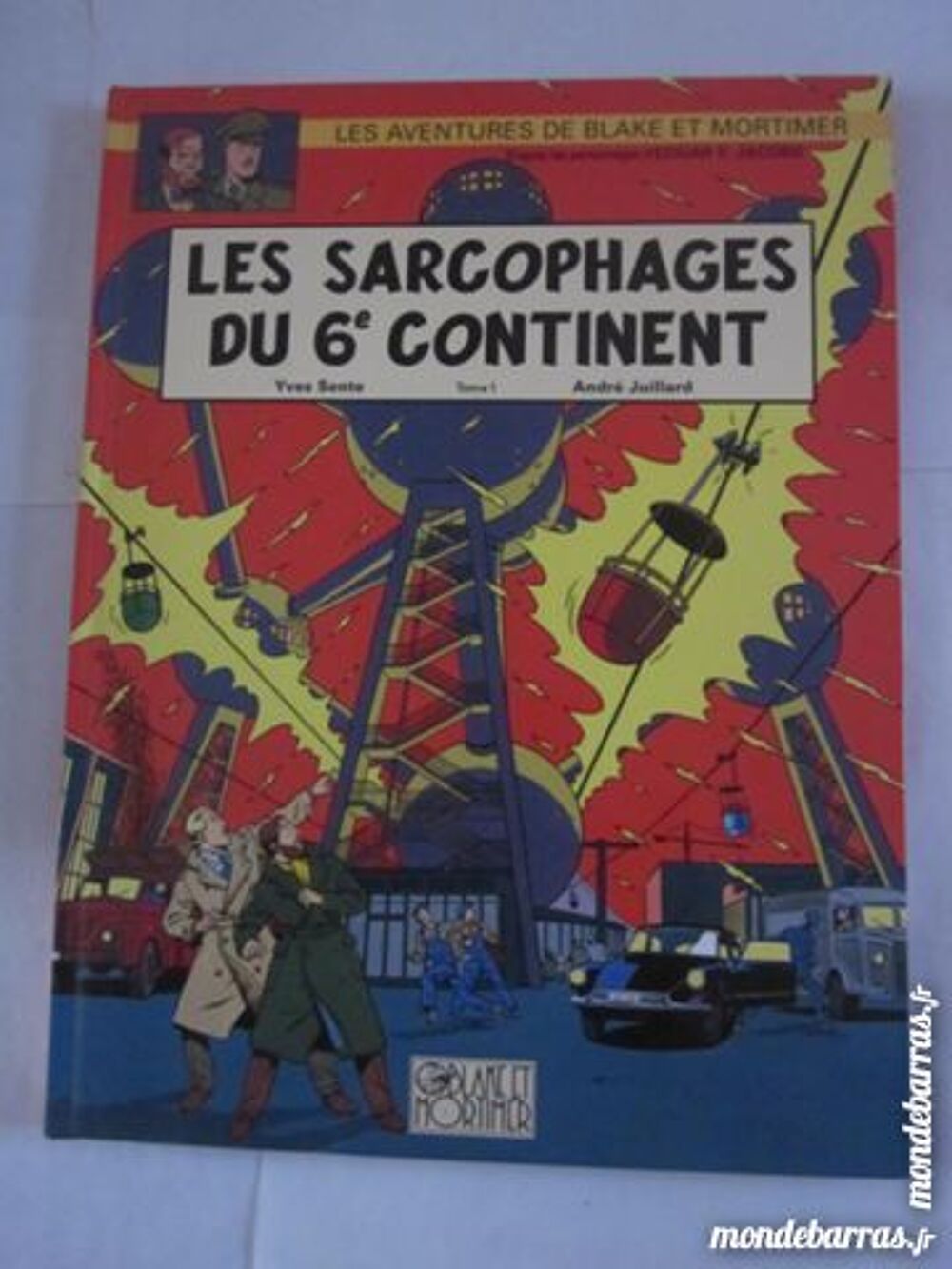 BD B.et MORTIMER LES SARCOPHAGES DU 6&egrave; CONTINENT Livres et BD