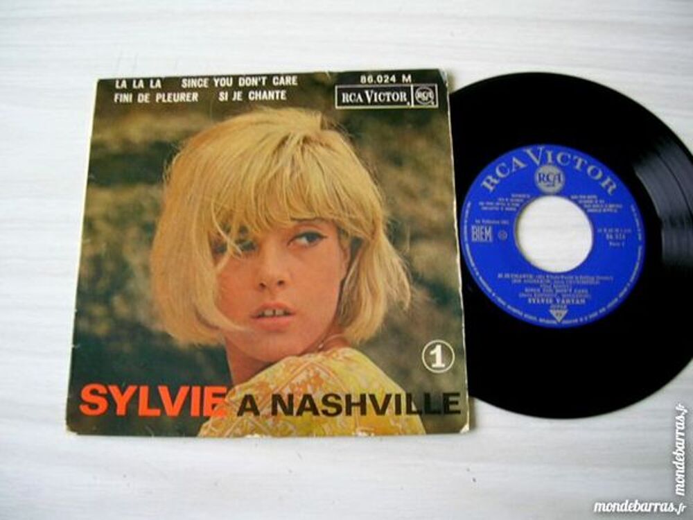 45 TOURS EP SYLVIE VARTAN A NASHVILLE La la la CD et vinyles