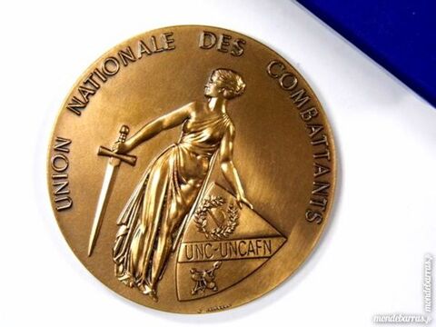 Medaille bronze combattant monnaie PARIS THIEBAUD 10 Dunkerque (59)