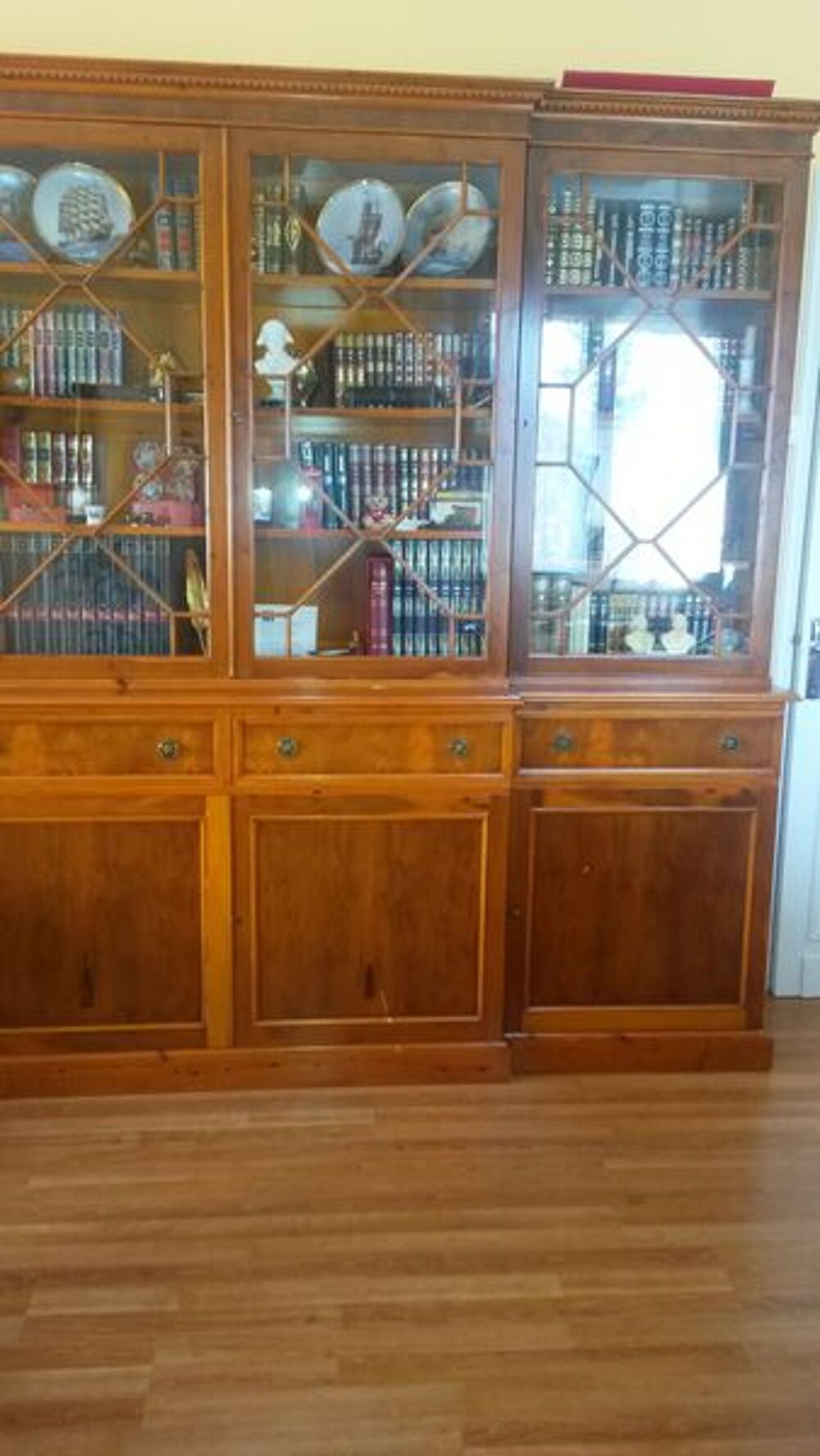 Biblioth&egrave;que style anglais Marway Meubles