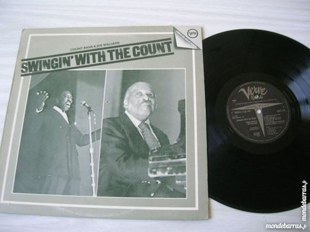 33 TOURS COUNT BASIE and JOE WILLIAMS Swingin'with CD et vinyles