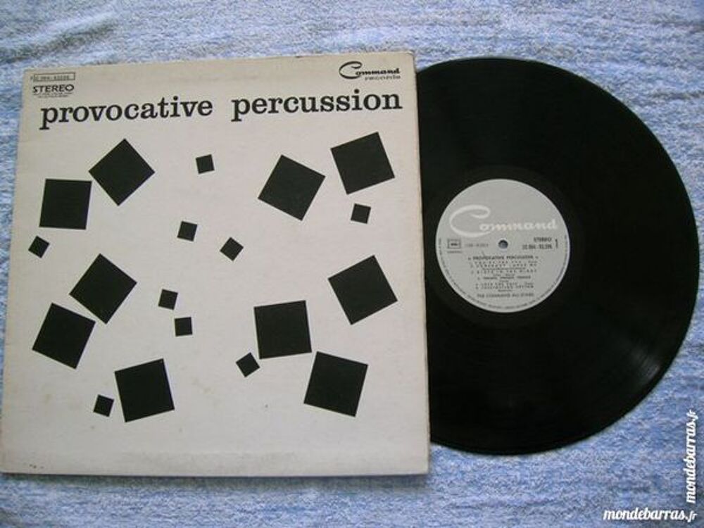 33 TOURS THE COMMAND ALL STARS Provocative percuss CD et vinyles