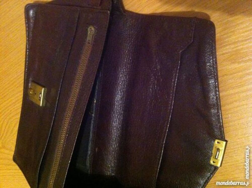 pochette homme en cuir Maroquinerie