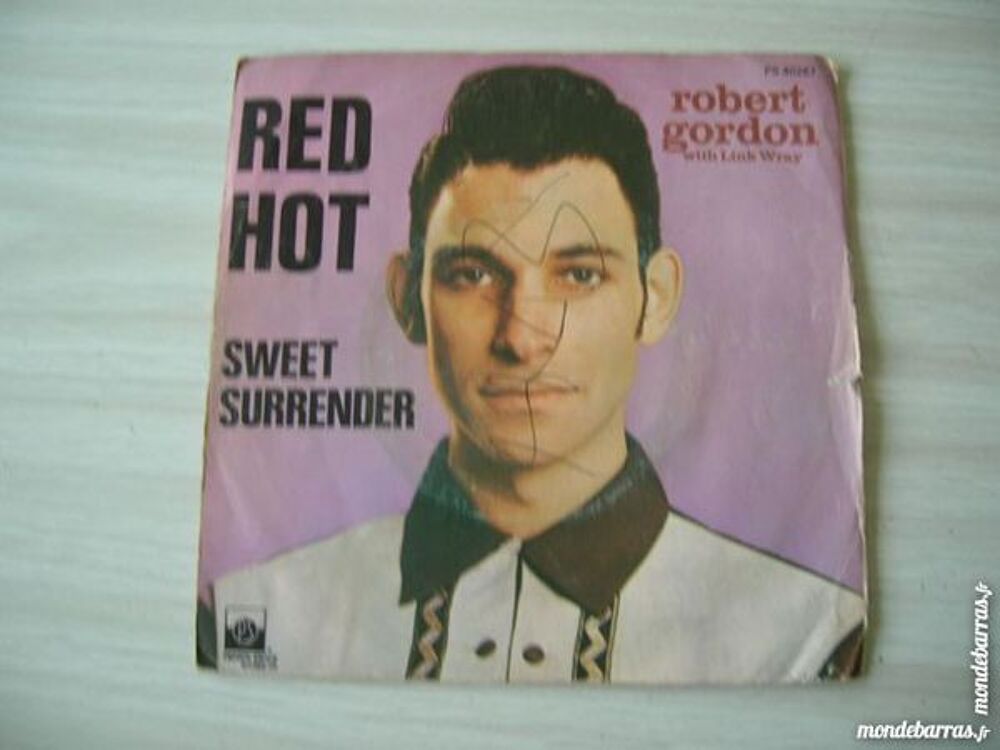 45 TOURS ROBERT GORDON Red hot CD et vinyles