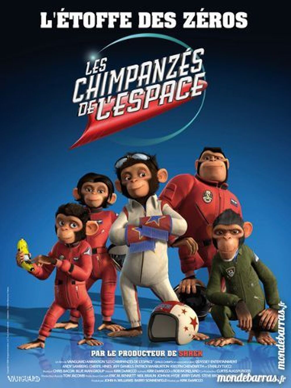 K7 Vhs: Les Chimpanz&eacute;s de l'Espace (521) DVD et blu-ray
