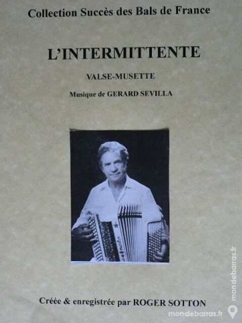 Accordon: L' INTERMITTENTE cration ROGER SOTTON 1 Clermont-Ferrand (63)