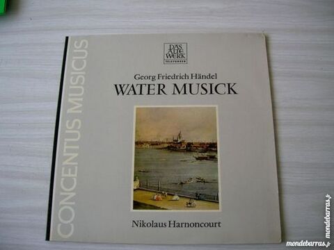 33 TOURS HARNONCOURT Water Musik - Haendel 12 Nantes (44)