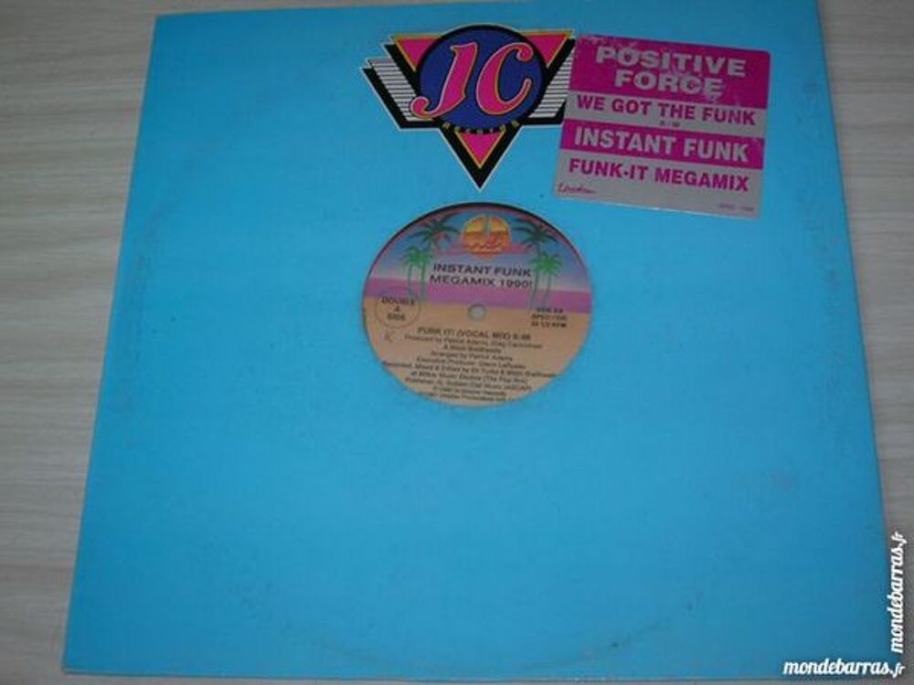 MAXI 45 TOURS INSTANT FUNK &amp; POSITIVE FORCE CD et vinyles
