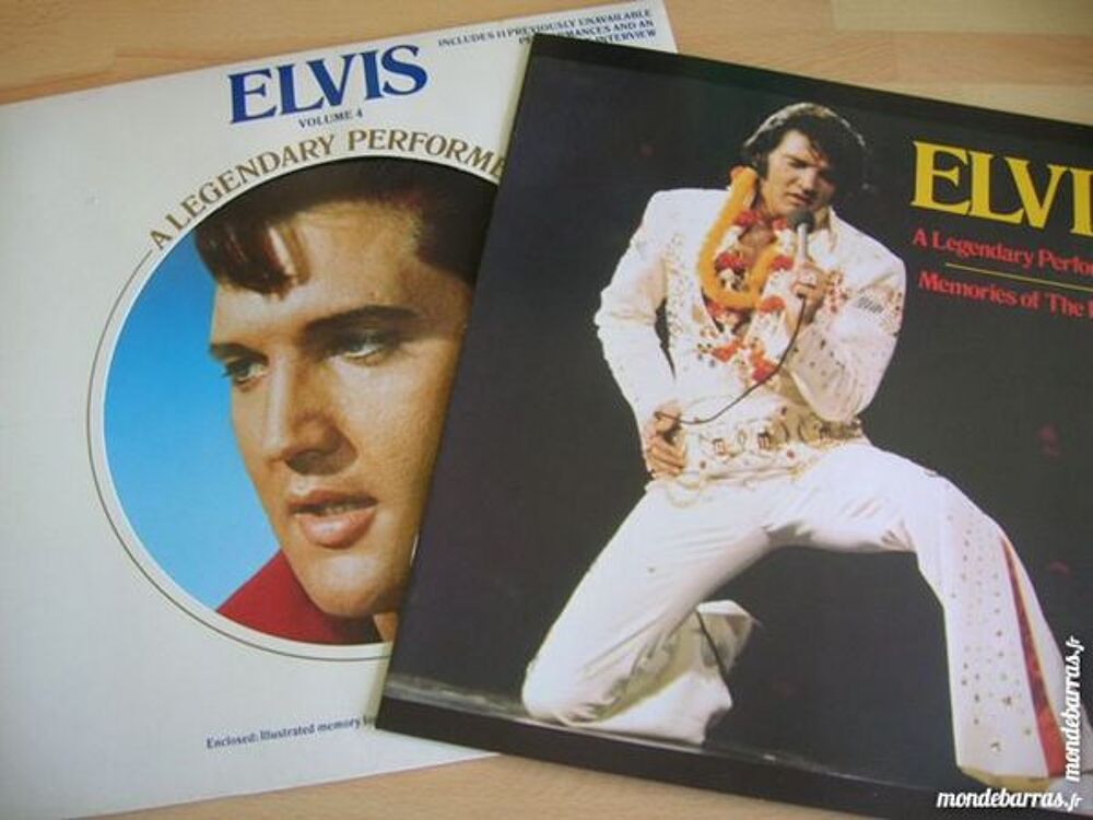 33 TOURS ELVIS A Legendary Performer Vol.4 ORIGINA CD et vinyles