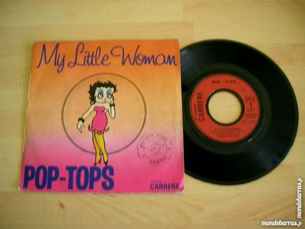 45 TOURS POP TOPS My little woman CD et vinyles