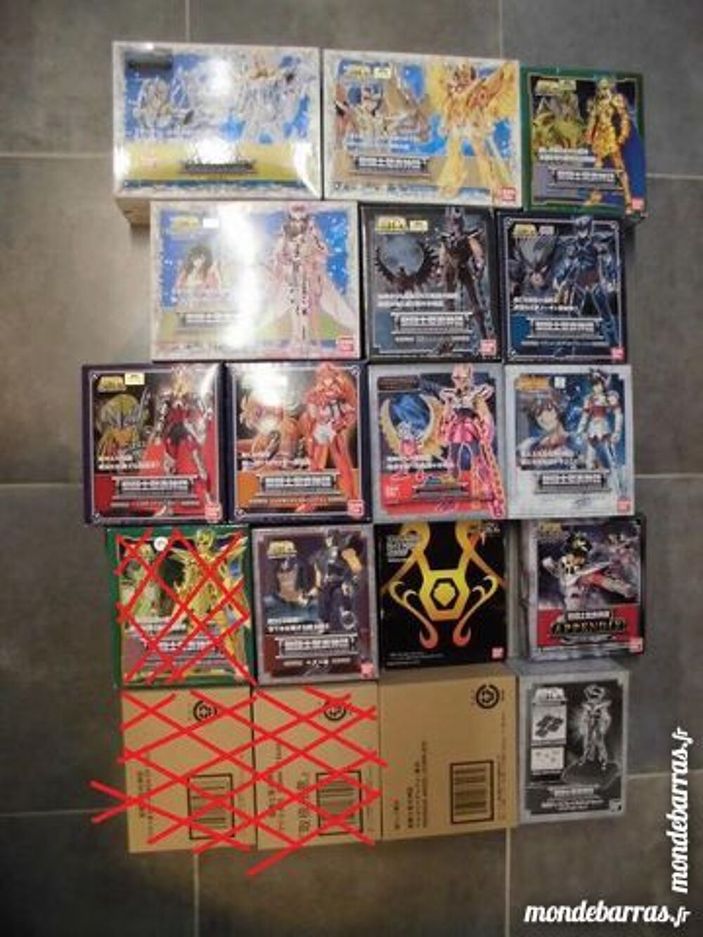 Seiya DVD Omega /Card power/boite vide loose 