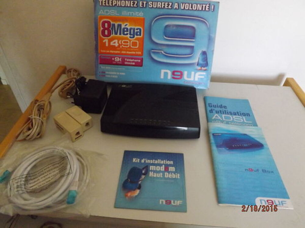 Routeur NEUFBOX Complet - TRIO 3C Matériel informatique