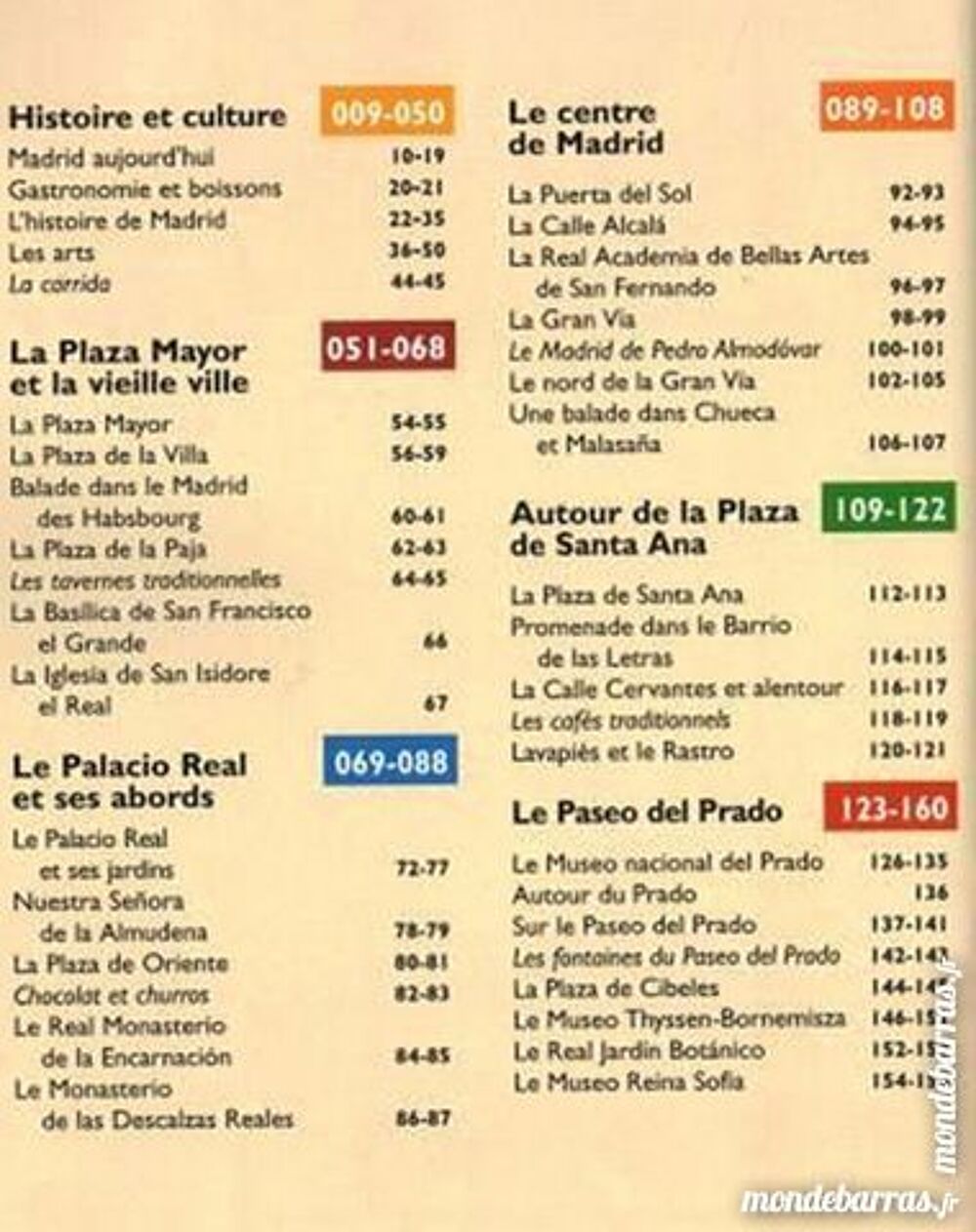 GUIDE pour visiter MADRID Livres et BD
