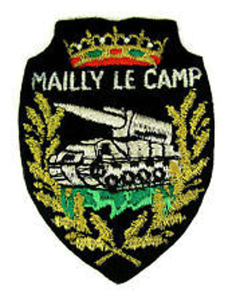 écusson militaire mailly le camps - Objets à collectionner