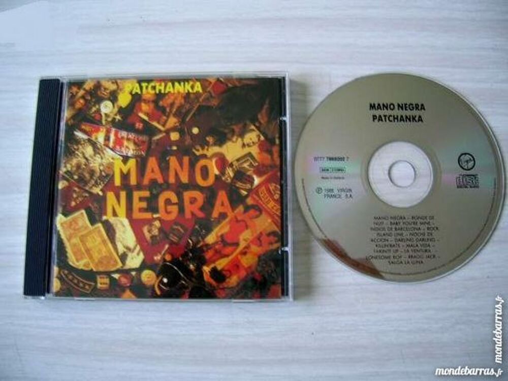 CD MANO NEGRA Patchanka CD et vinyles