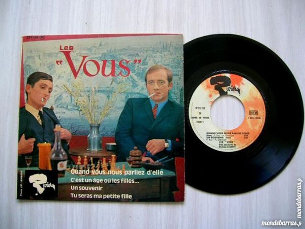EP LES VOUS Quand vous nous parliez d'elle CD et vinyles