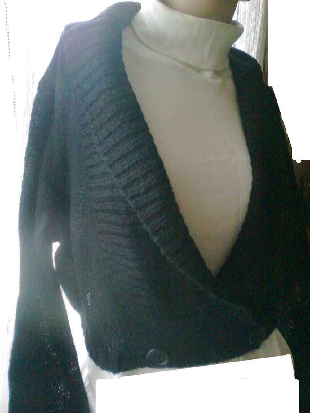 pantalon gris, cols roul&eacute;s, gilets - zoe Vêtements