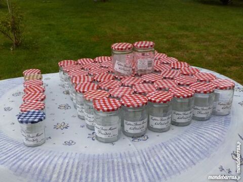 20 pots à confiture vide + couvercles Bonne Maman 10 Ponts-et-Marais (76)