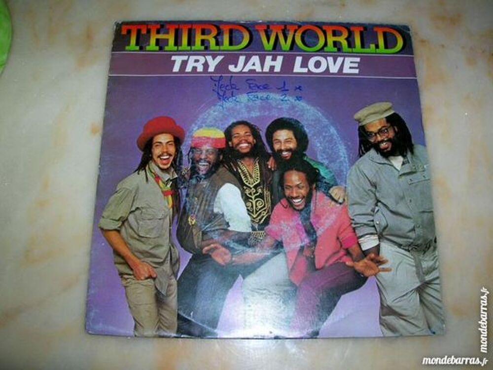 45 TOURS THIRD WORLD Try jah love CD et vinyles