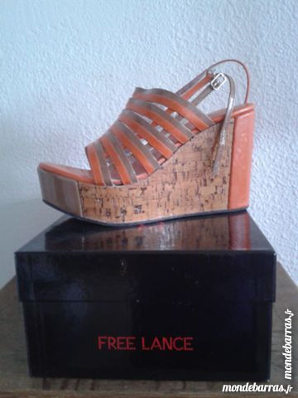 FREELANCE ETE ORANGE Chaussures