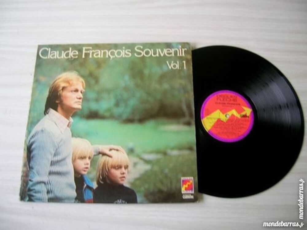33 TOURS CLAUDE FRANCOIS Souvenir VOL. 1 CD et vinyles