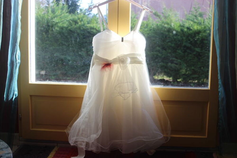 robe blanche pour demoiselle d'honneur 12 ans Vêtements enfants