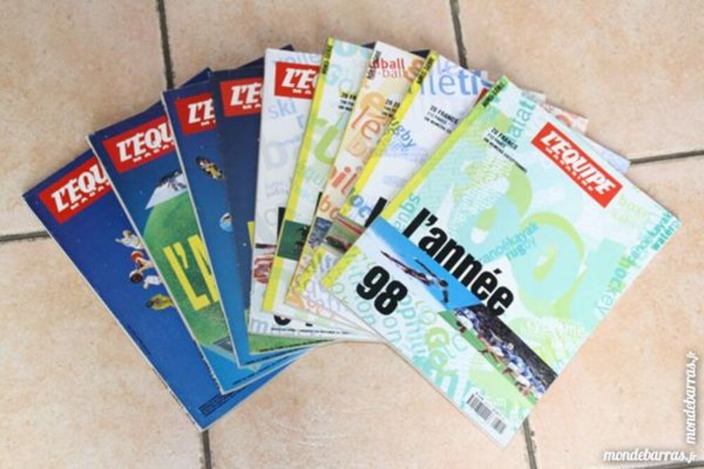 Collection Hors S&eacute;ries annuel de l'Equipe Magazine Sports
