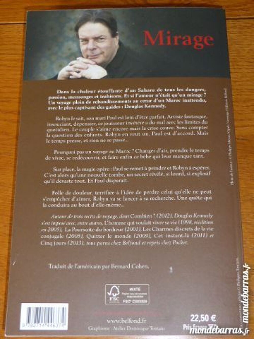 Mirage - Douglas Kennedy Livres et BD