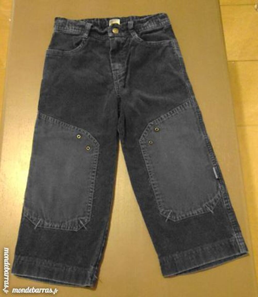 Pantalon bleu marine en velours Absorba 3 ans Vêtements enfants